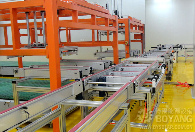 太阳能生产线-自动下料移栽机