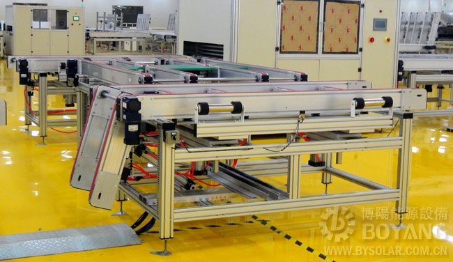 太阳能生产线-90度顶升折叠通道