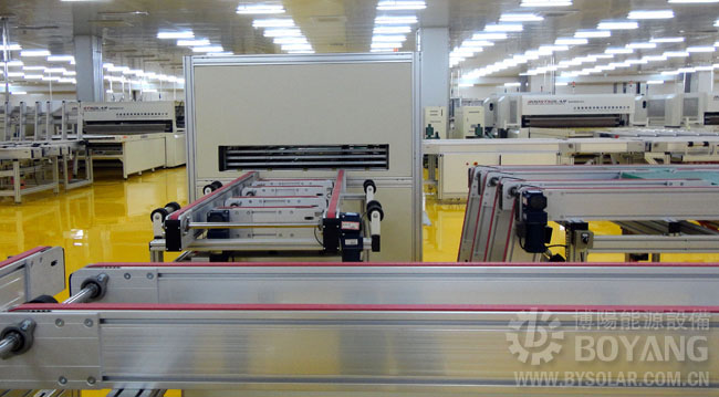 太阳能生产线-自动缓存机