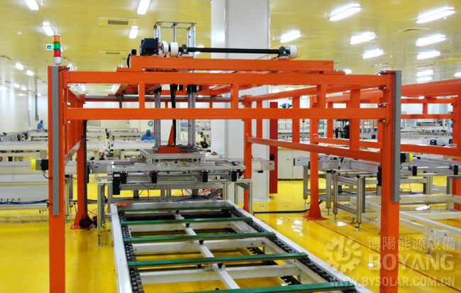 太阳能生产线-自动下料移栽机