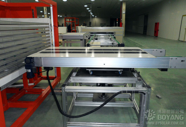 光伏组件生产线-整机旋转输送机