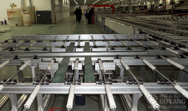 光伏组件生产线-顶升旋转流水线