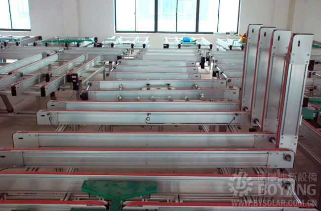 太阳能组件生产线-横向折叠通道