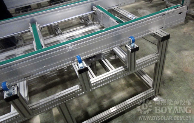 太阳能组件生产线-顶升换向输送机